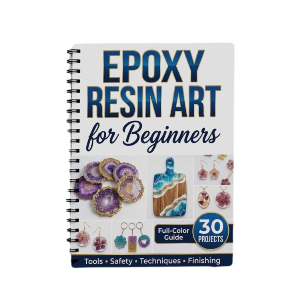 Resin Art For Beginner - Manual de Arte con Resina Epoxi
