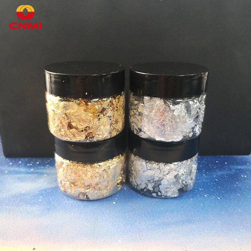 Gold Leaf Foil - 3g copos de hojas de oro