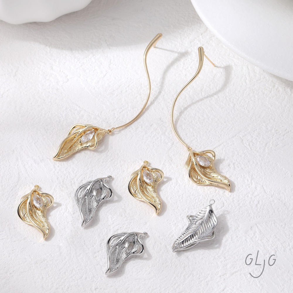 Gold Leaf Foil - 2 uds. De dijes de hojas