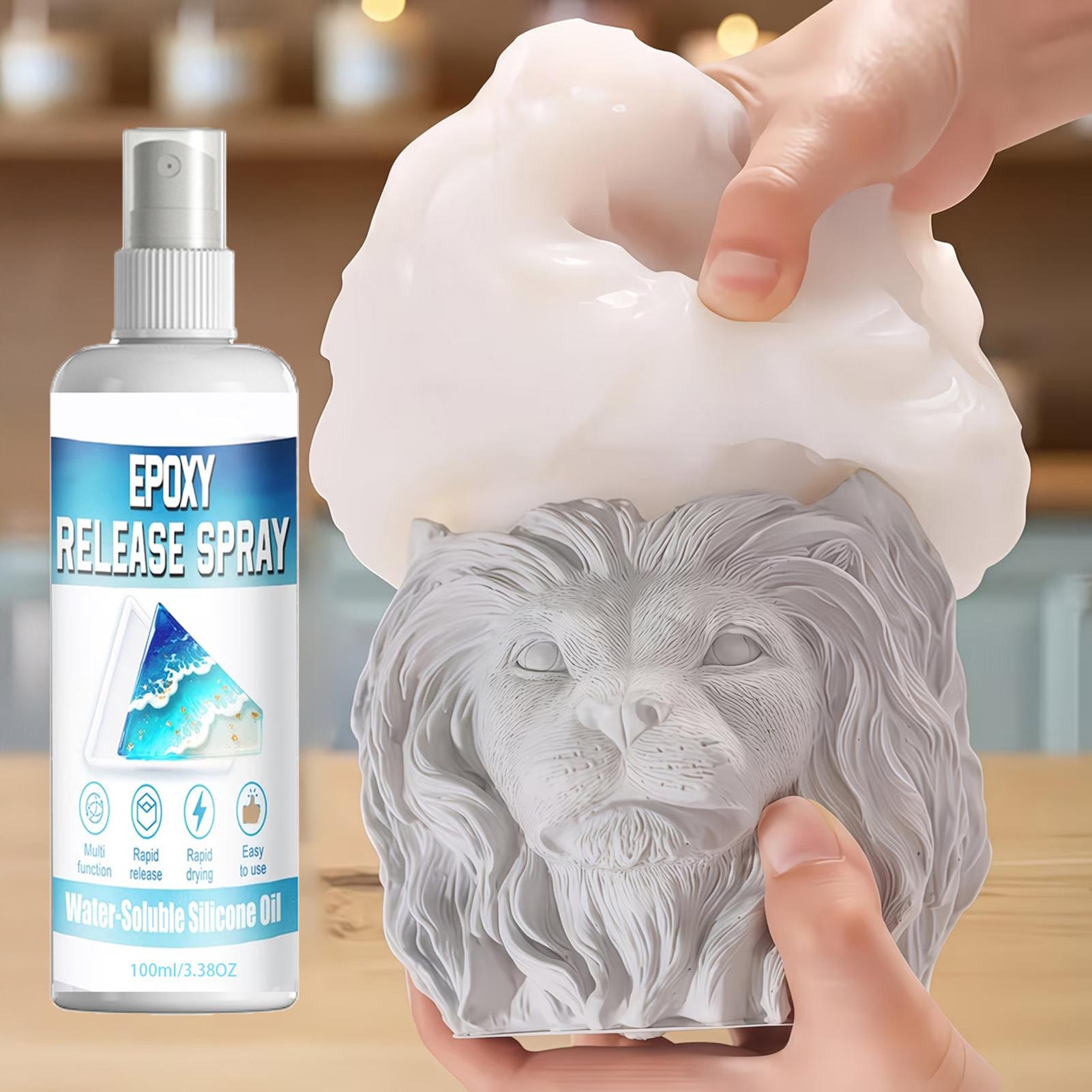 Spray Desmoldante de Silicona, - Resin Art Tools reseña y precio