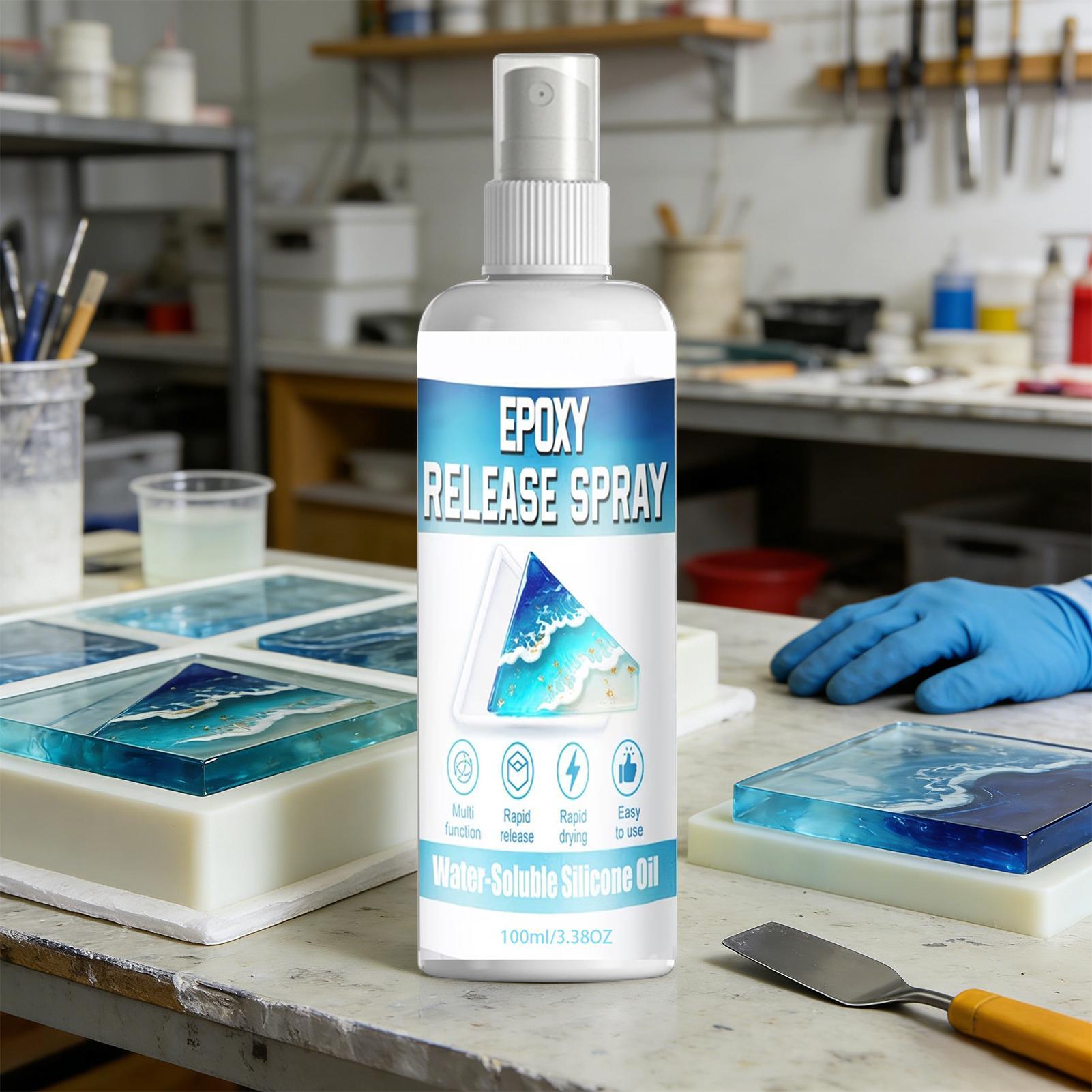 Spray Desmoldante de Silicona, - Resin Art Tools reseña y precio
