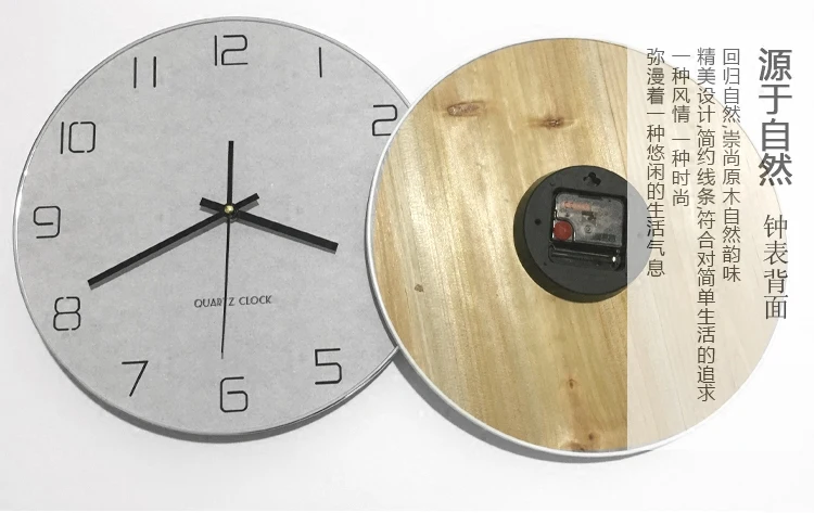 Reloj de pared redondo gris, d - Resin Art Wall Clock reseña y precio