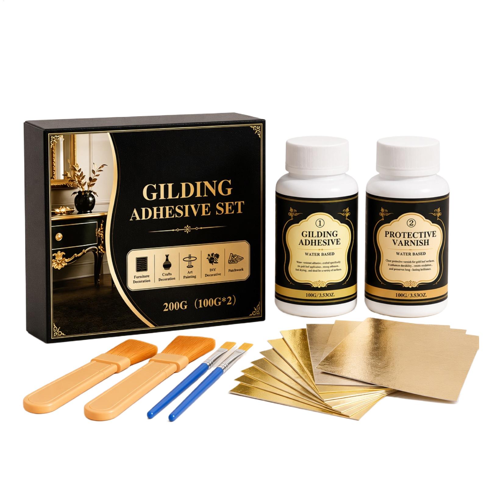 NUEVO Adhesivo para Dorado a B - Gold Leaf Foil reseña y precio