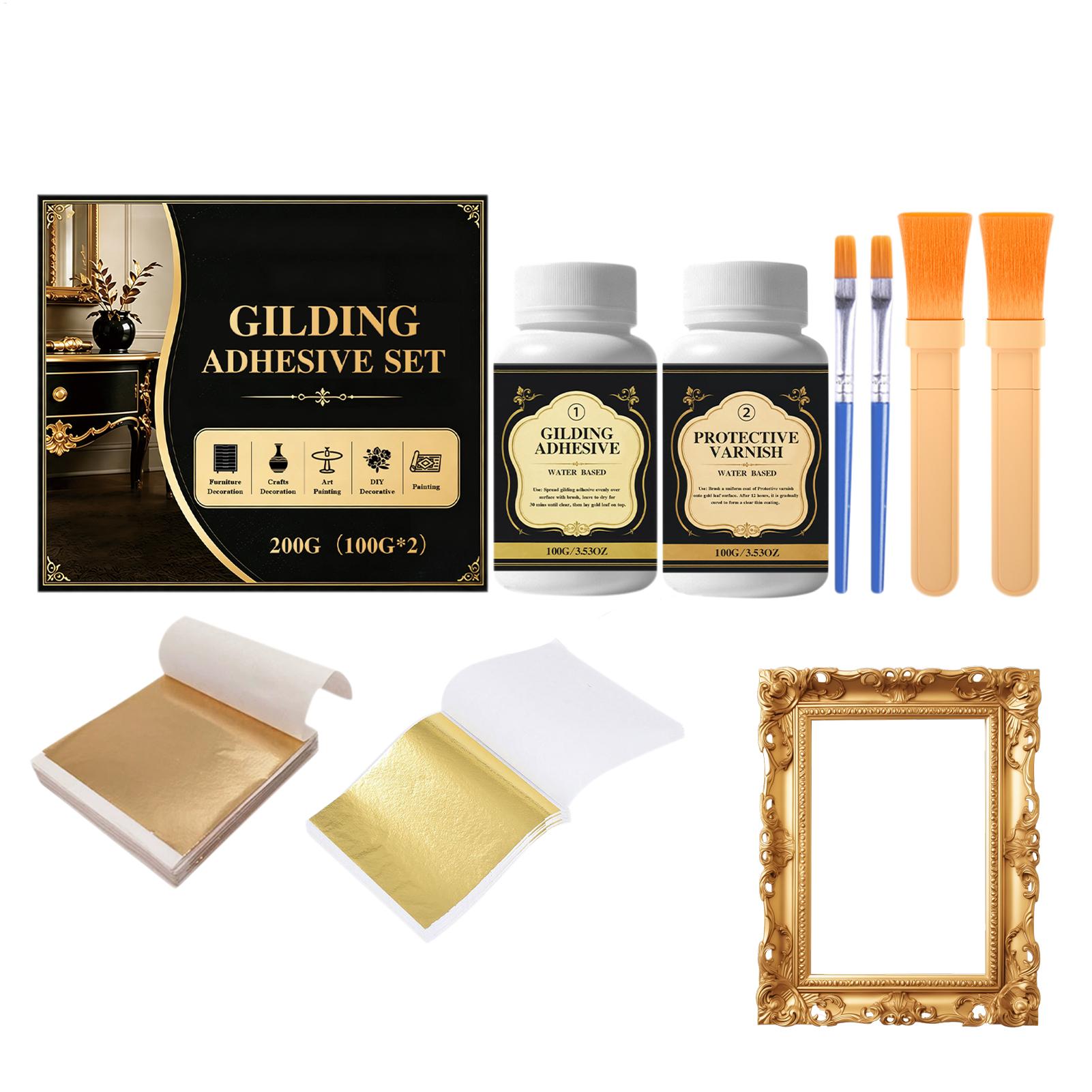 NUEVO Adhesivo para Dorado a B - Gold Leaf Foil reseña y precio