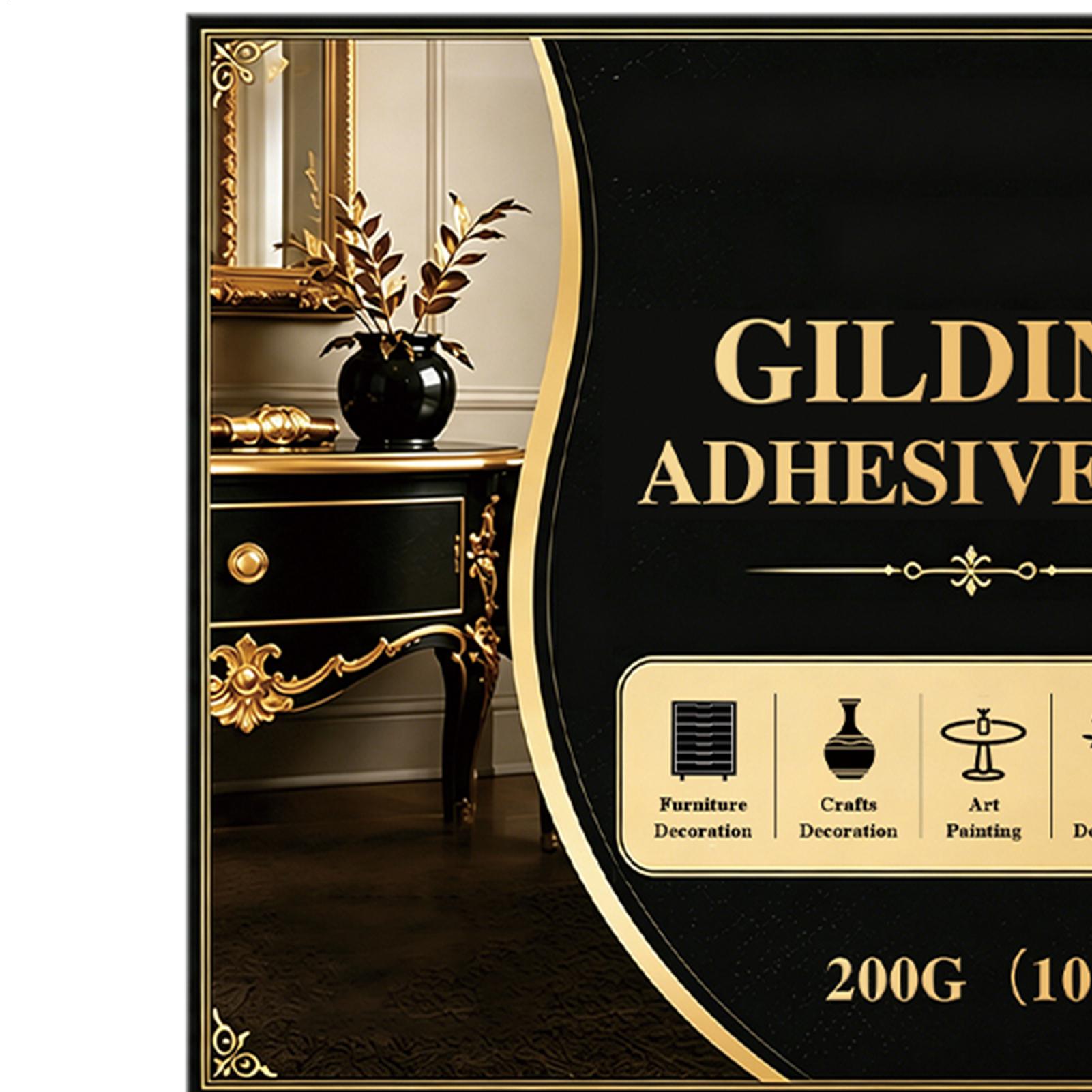 NUEVO Adhesivo para Dorado a B - Gold Leaf Foil reseña y precio