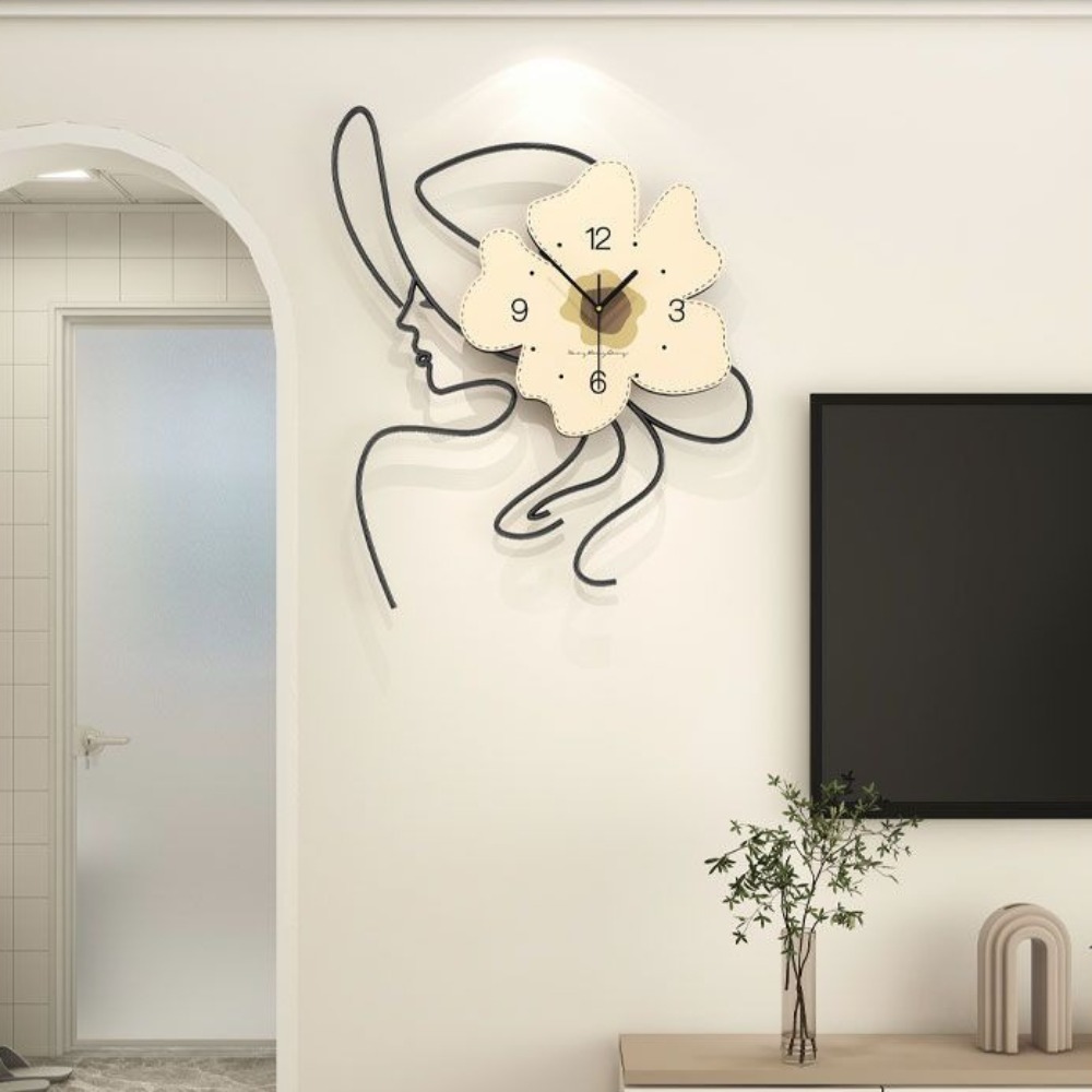 Reloj de pared grande para sal - Resin Art Wall Clock reseña y precio