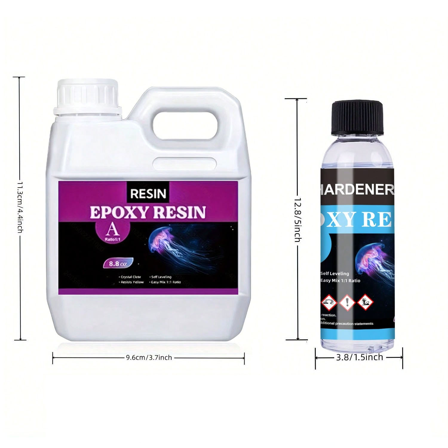 Kit de Resina Epoxi Transparen - Resin Art Mold reseña y precio