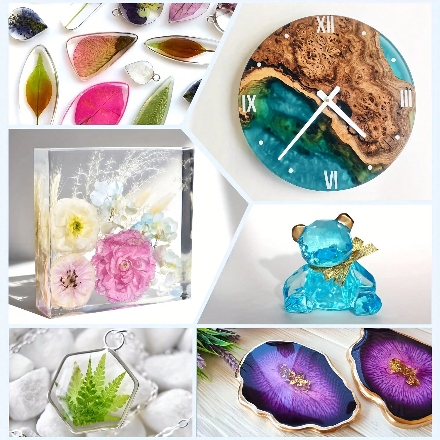 Kit de Resina Epoxi Transparen - Resin Art Mold reseña y precio