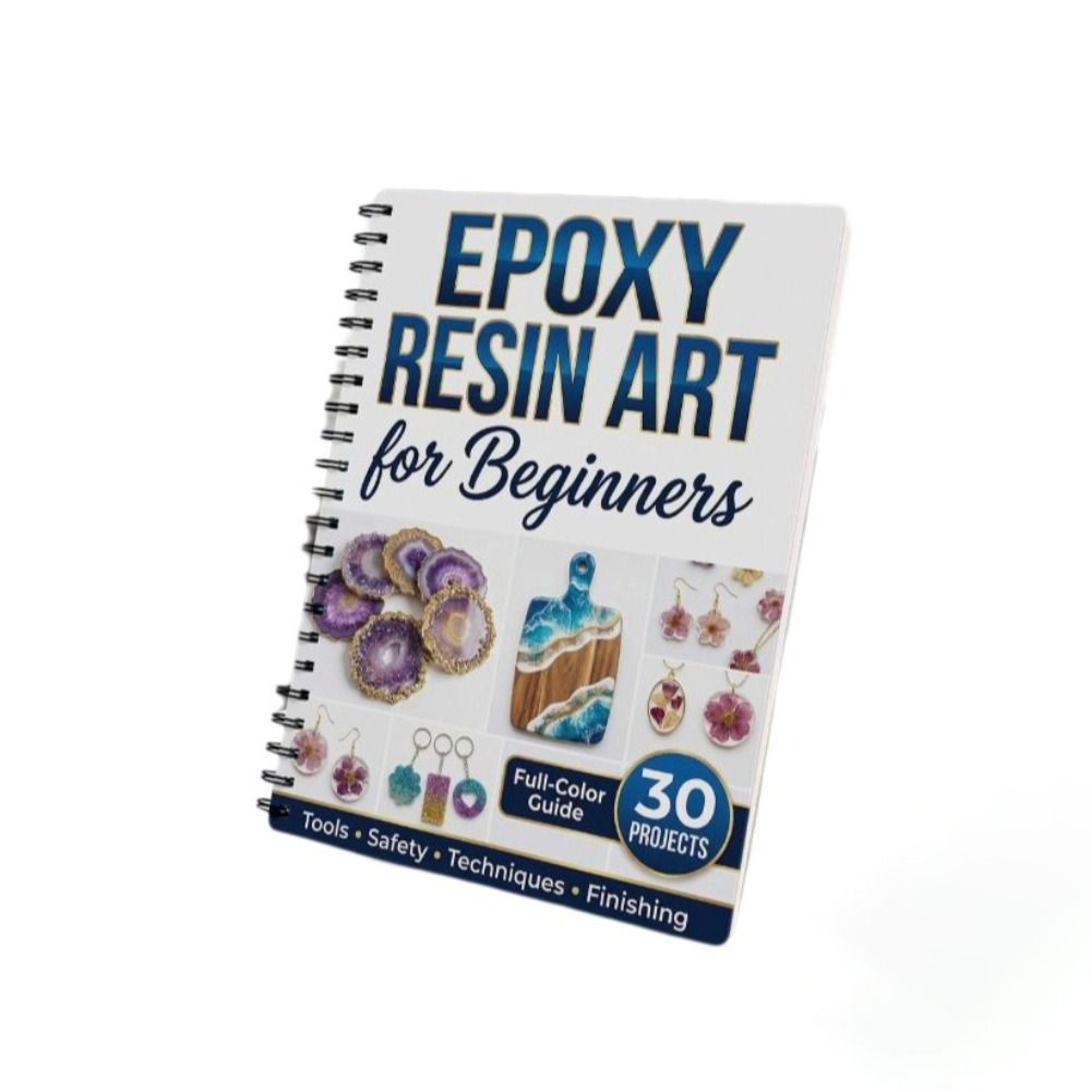 Manual de Arte con Resina Epox - Resin Art For Beginner reseña y precio