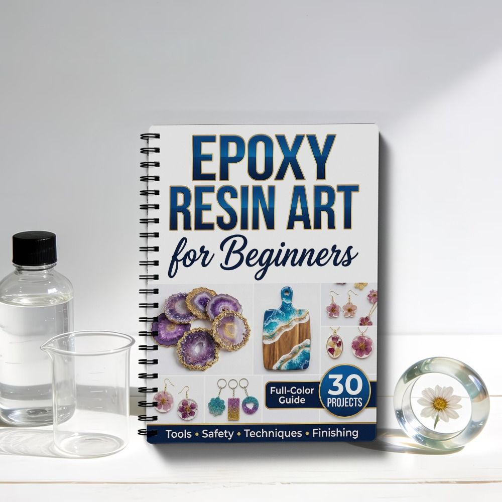 Manual de Arte con Resina Epox - Resin Art For Beginner reseña y precio