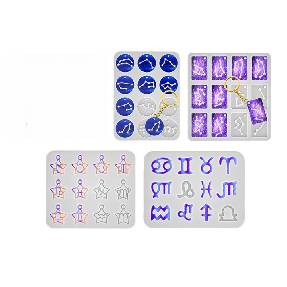 4 estilos de moldes de resina  - Resin Art Tools reseña y precio