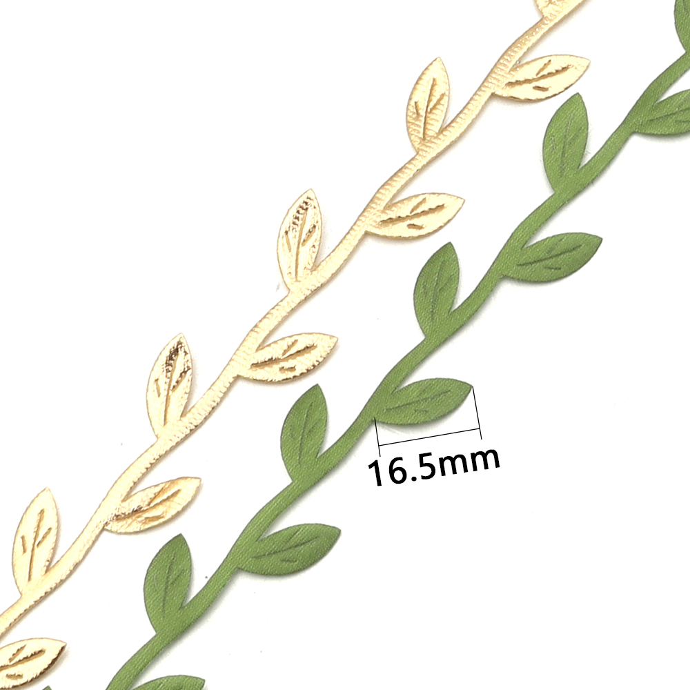 Guirnalda de hojas de seda Art - Gold Leaf Foil reseña y precio