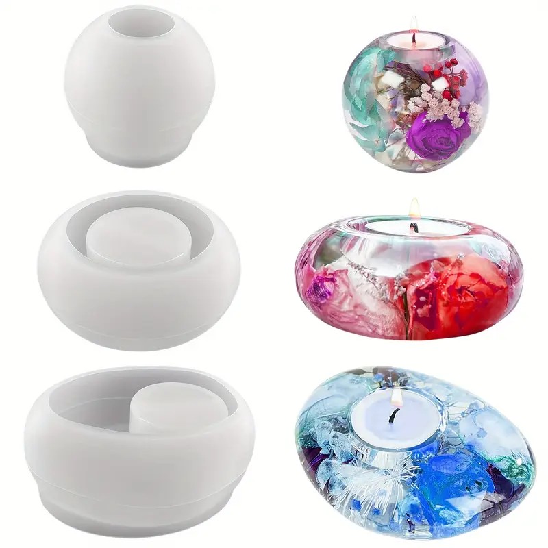 Portavelas candelita, molde de - Resin Art Tools reseña y precio