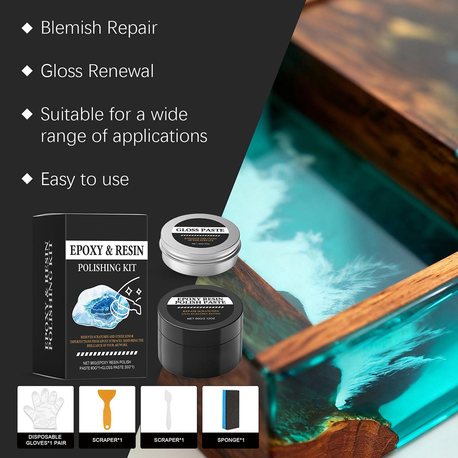 Kit de pulido epoxi, crema de  - Resin Art For Beginner reseña y precio