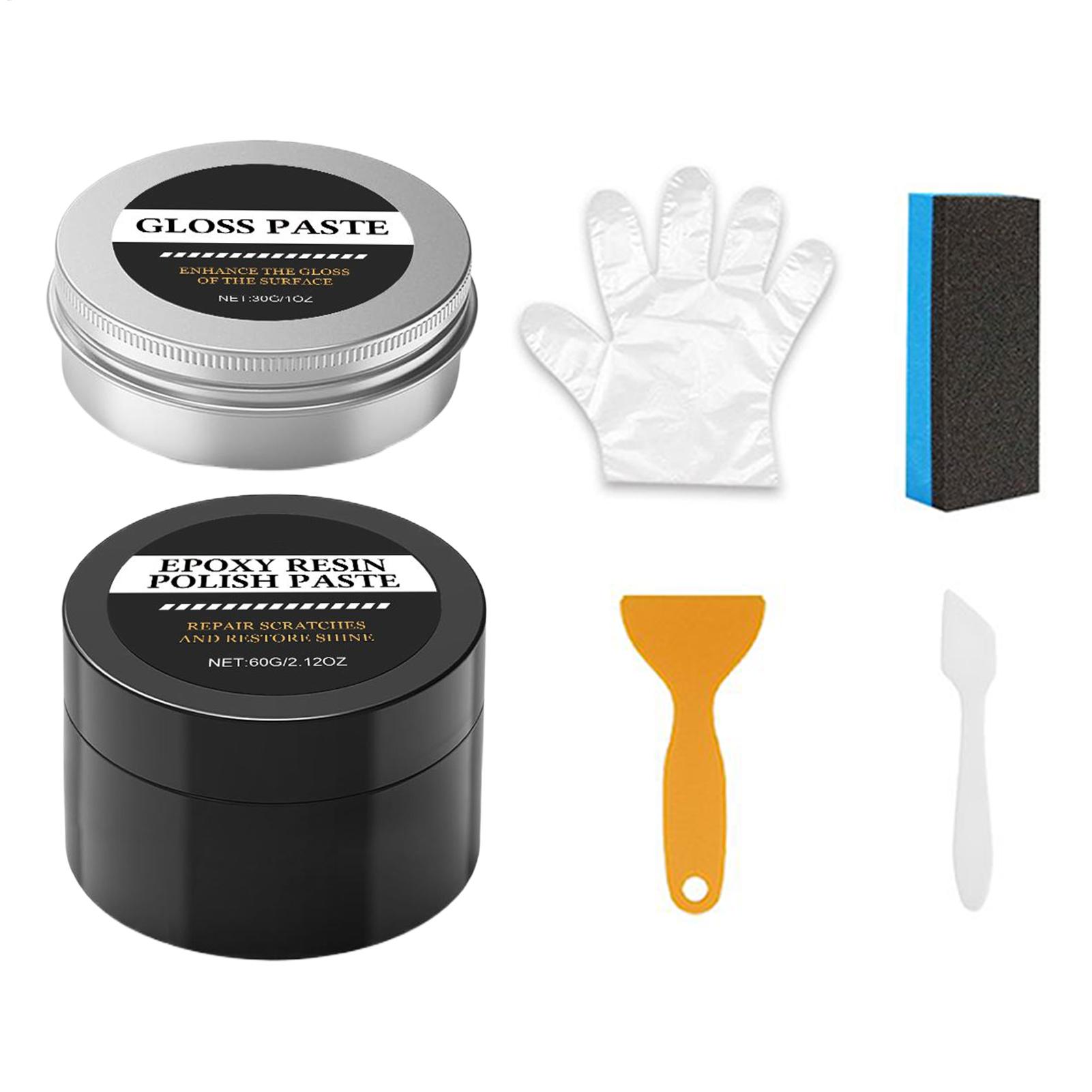 Kit de pulido epoxi, crema de  - Resin Art For Beginner reseña y precio