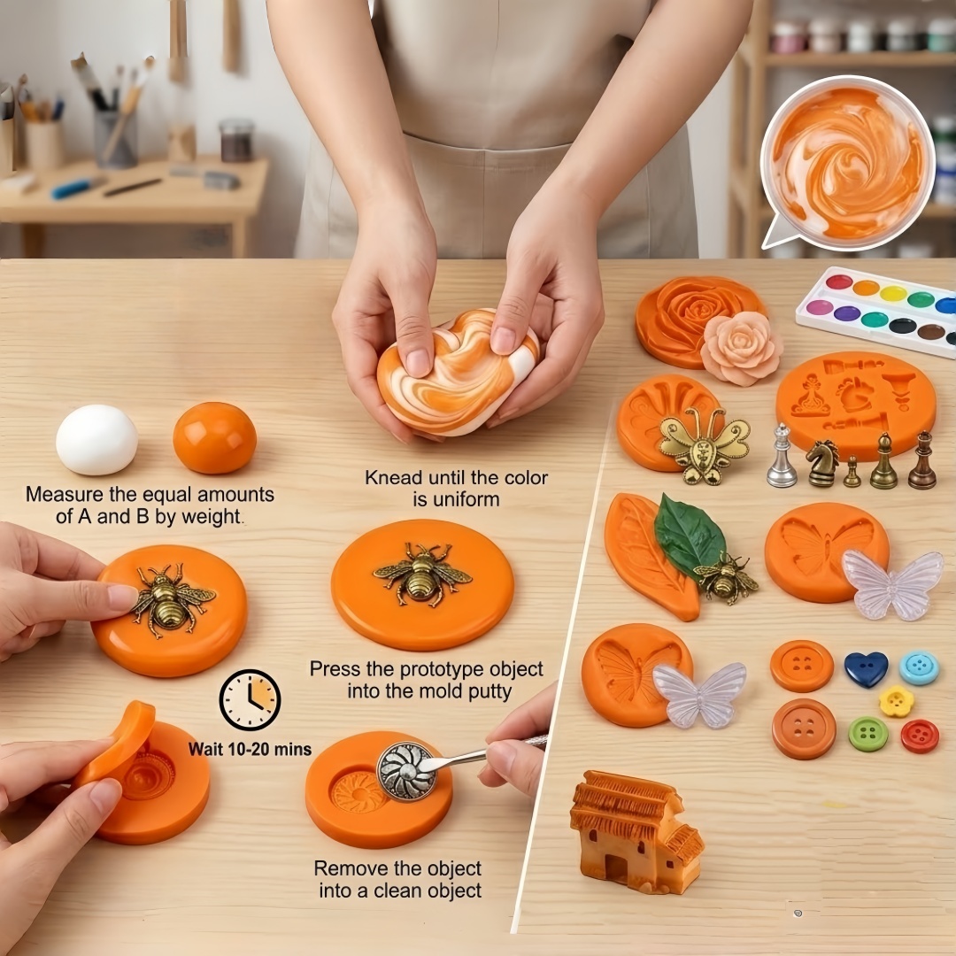 Kit de manualidades con masill - Resin Art Tools reseña y precio