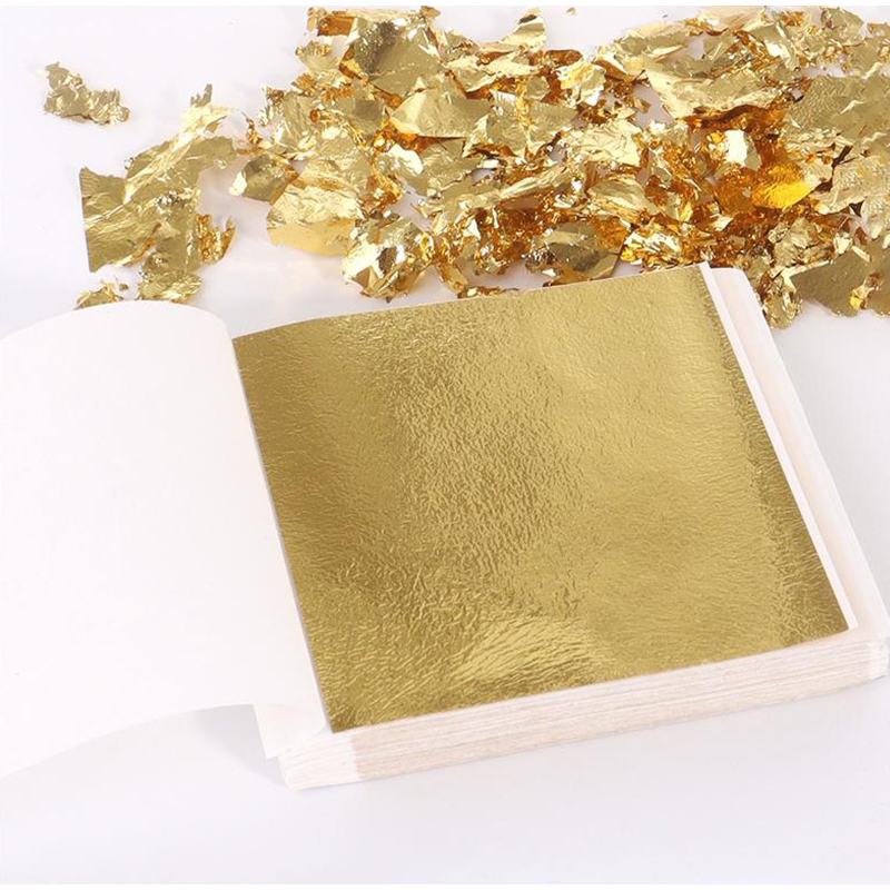 200 Hojas de Lámina Dorada, Lá - Gold Leaf Foil reseña y precio