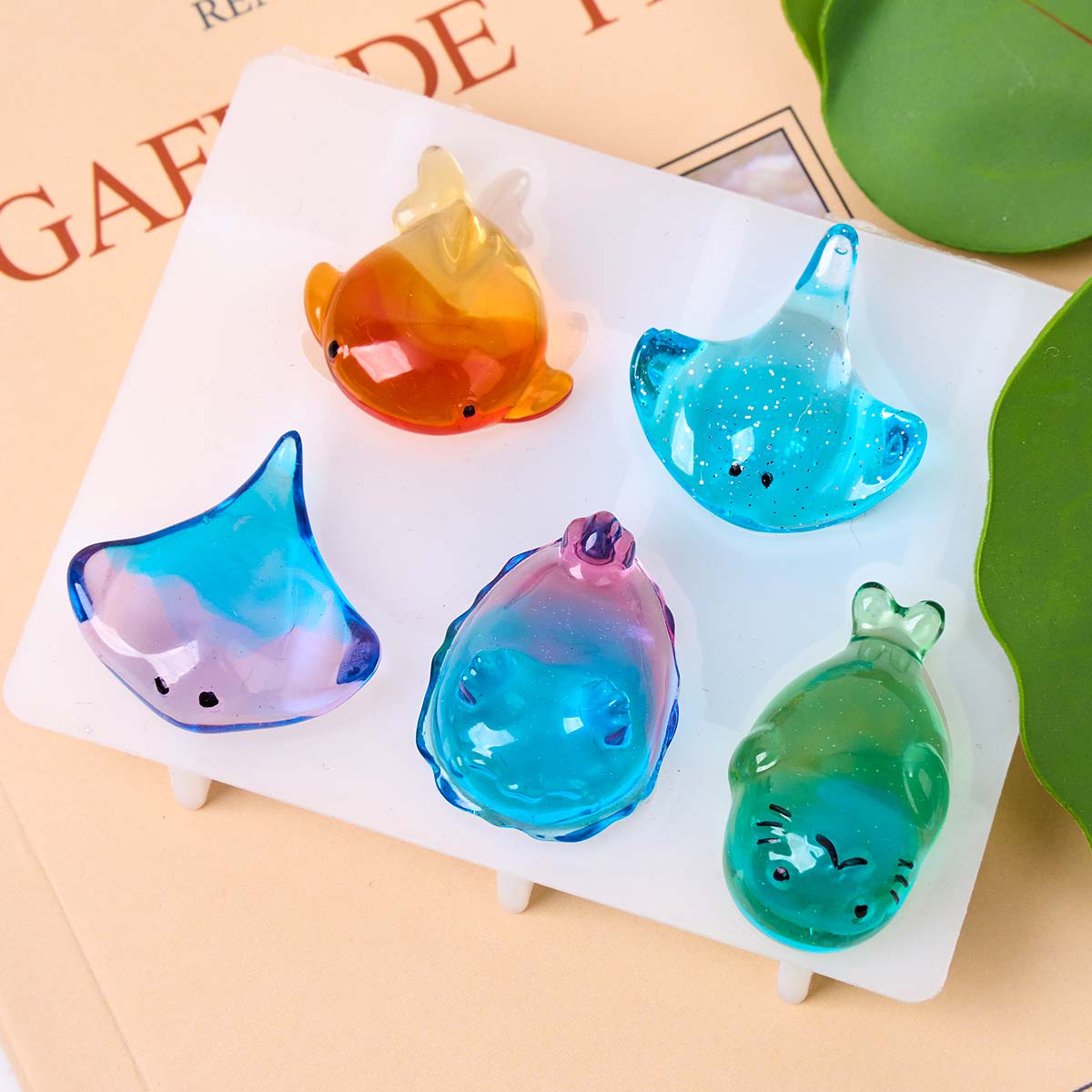 Molde de silicona 3D de rayo m - Resin Art Mold reseña y precio