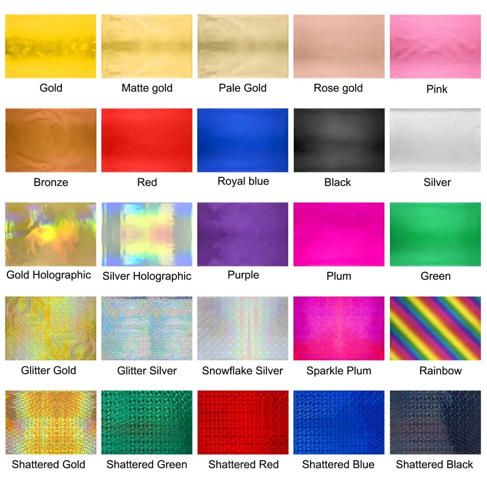 100 unids/pack lámina reactiva - Gold Leaf Foil reseña y precio