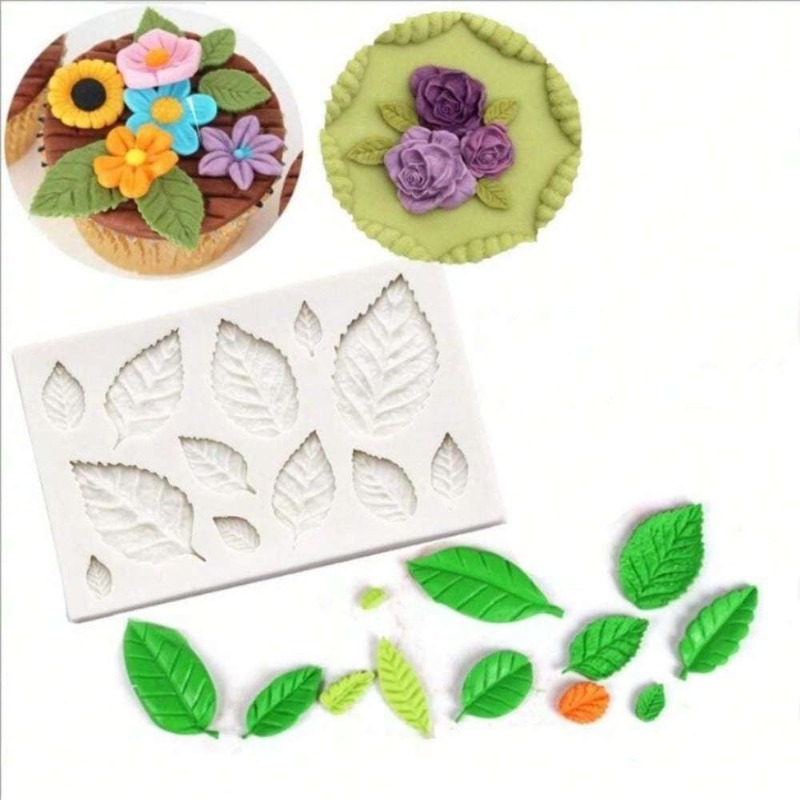 Molde de silicona de hoja 3D:  - Resin Art Mold reseña y precio
