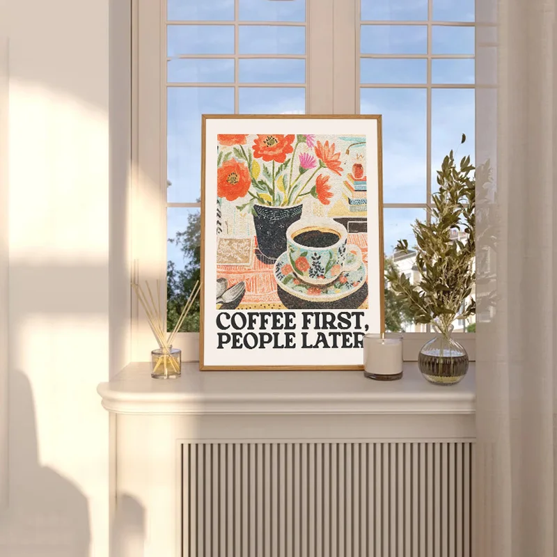 Póster de Arte Retro con Diseñ - Resin Art Gallery reseña y precio