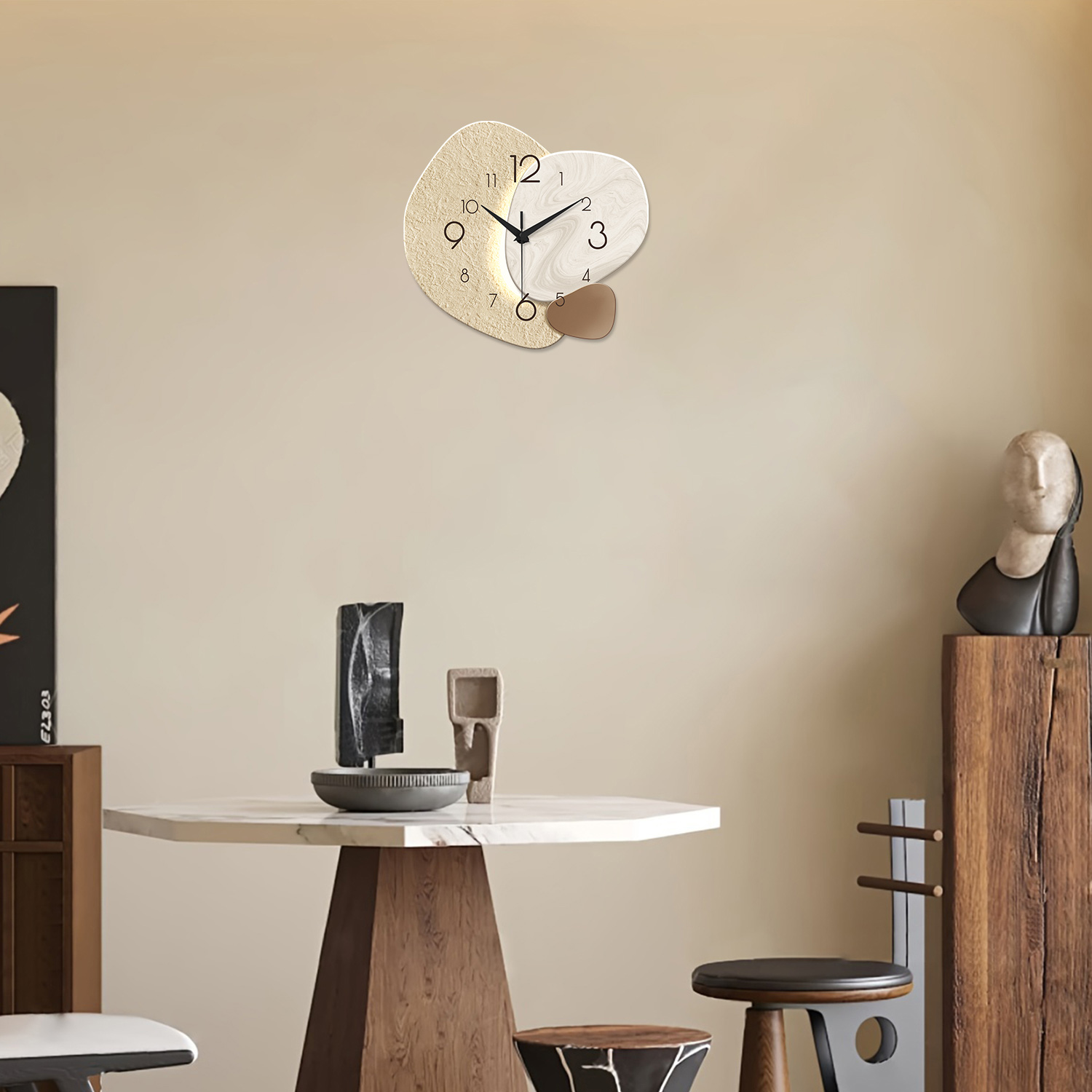 Reloj de Pared Moderno y Senci - Resin Art Wall Clock reseña y precio