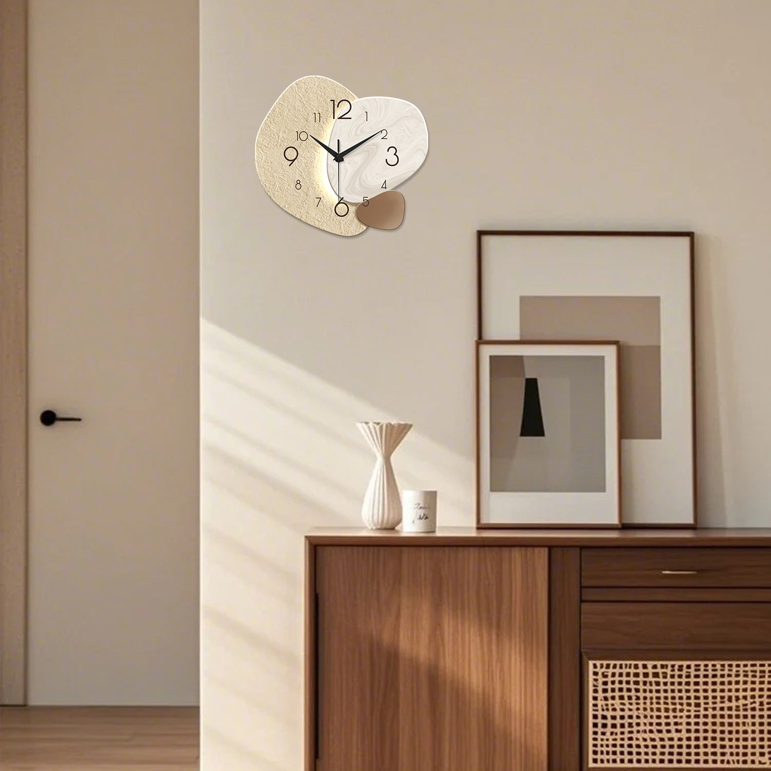 Reloj de Pared Moderno y Senci - Resin Art Wall Clock reseña y precio