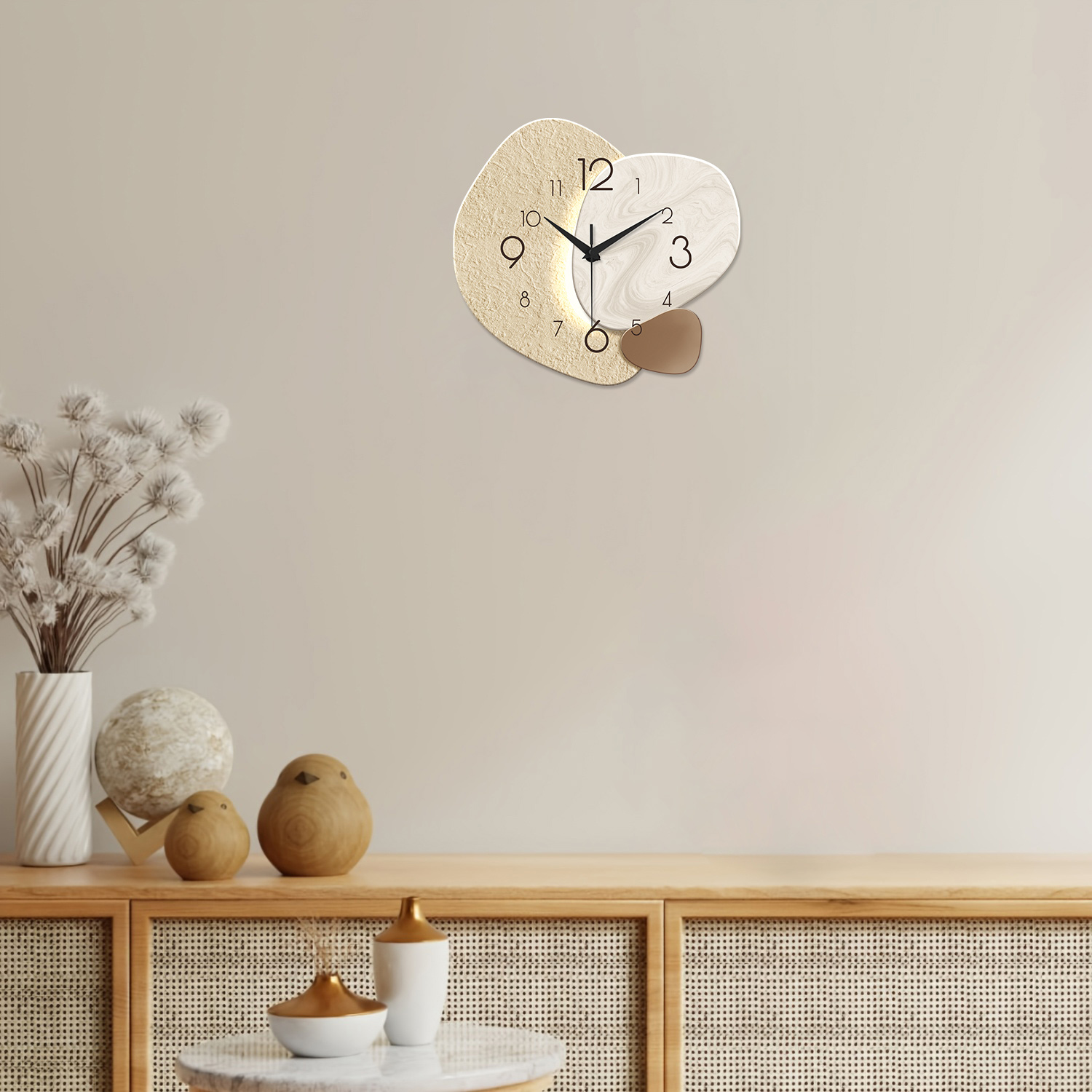 Reloj de Pared Moderno y Senci - Resin Art Wall Clock reseña y precio