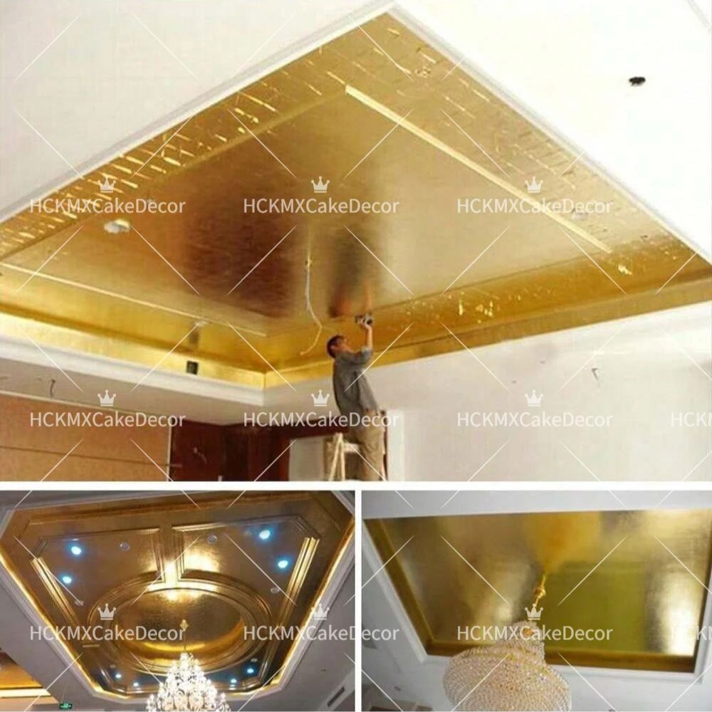 100 Hojas de Papel Metálico Im - Gold Leaf Foil reseña y precio