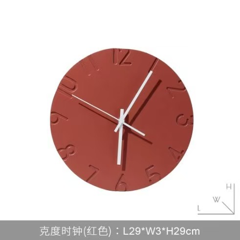 Reloj de pared creativo nórdic - Resin Art Wall Clock reseña y precio
