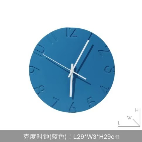 Reloj de pared creativo nórdic - Resin Art Wall Clock reseña y precio