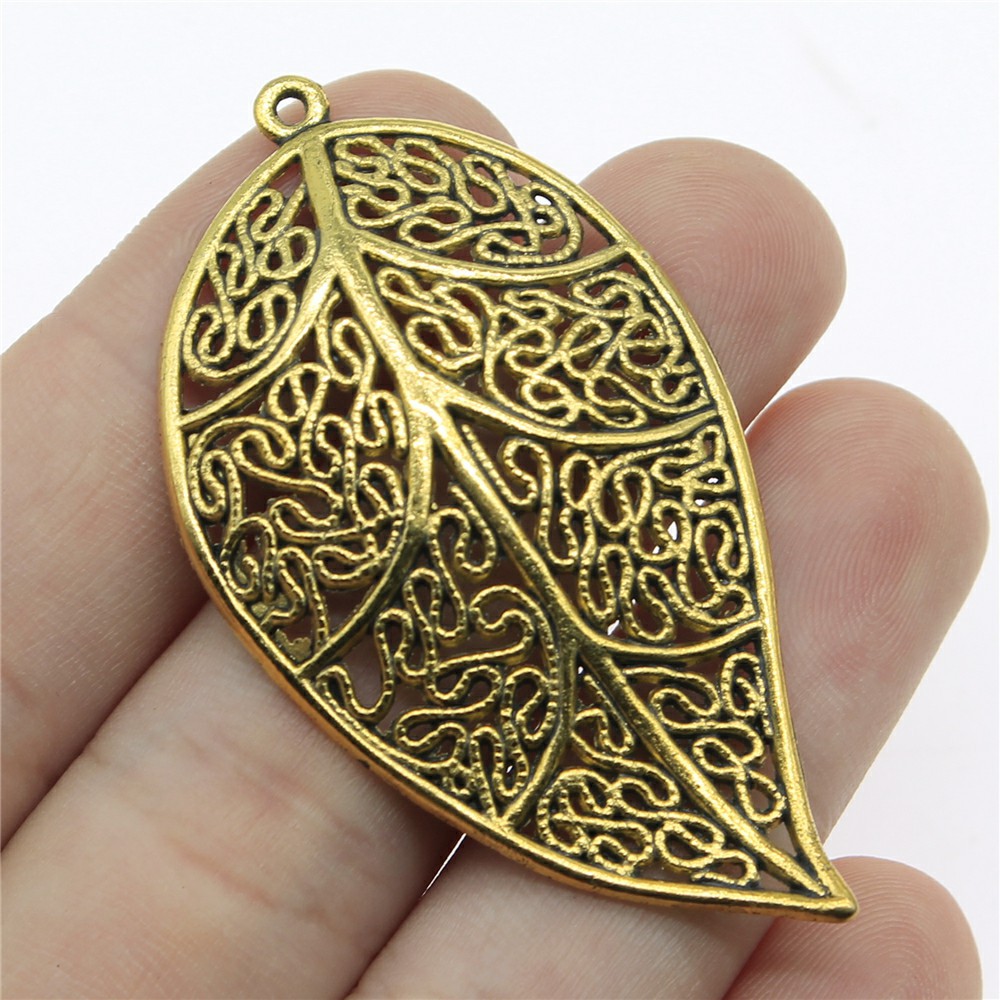 6 piezas de dijes de hoja de 5 - Gold Leaf Foil reseña y precio