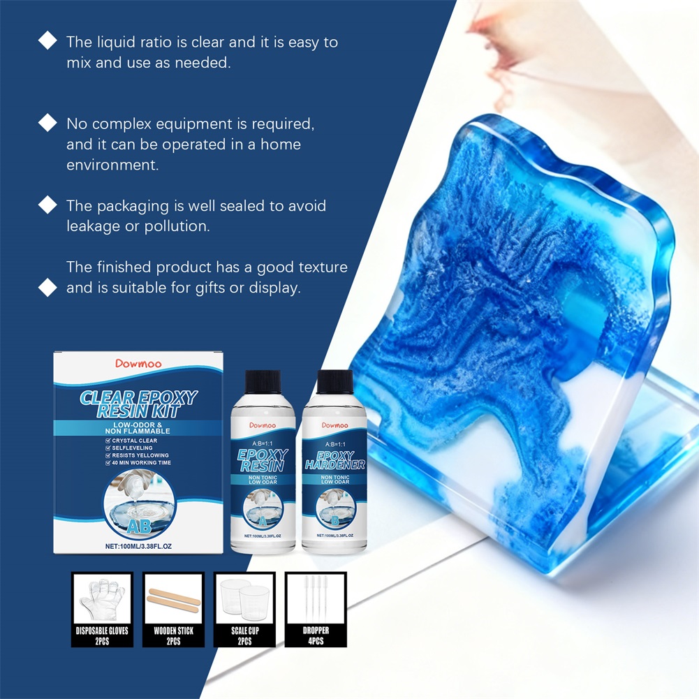 Resina epoxi transparente para - Resin Art Mold reseña y precio