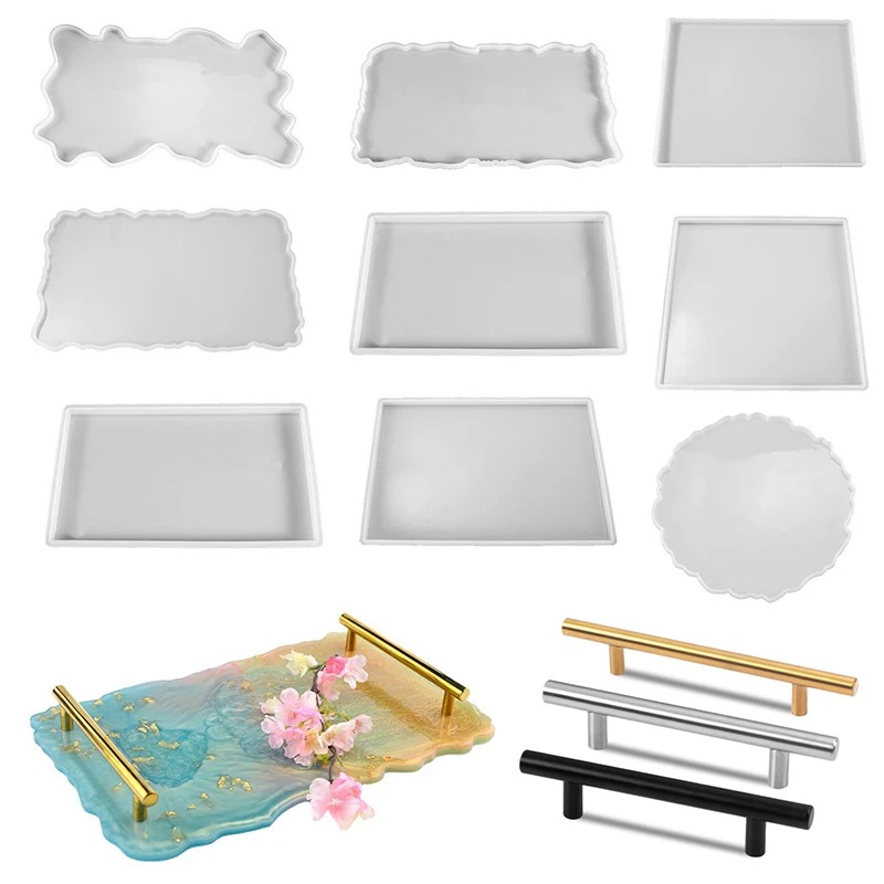 Bandeja de resina epoxi, molde - Resin Art Mold reseña y precio