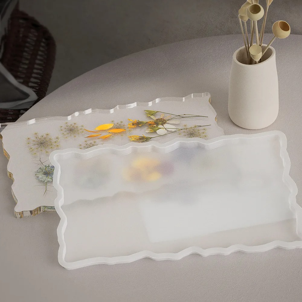 Bandeja de resina epoxi, molde - Resin Art Mold reseña y precio