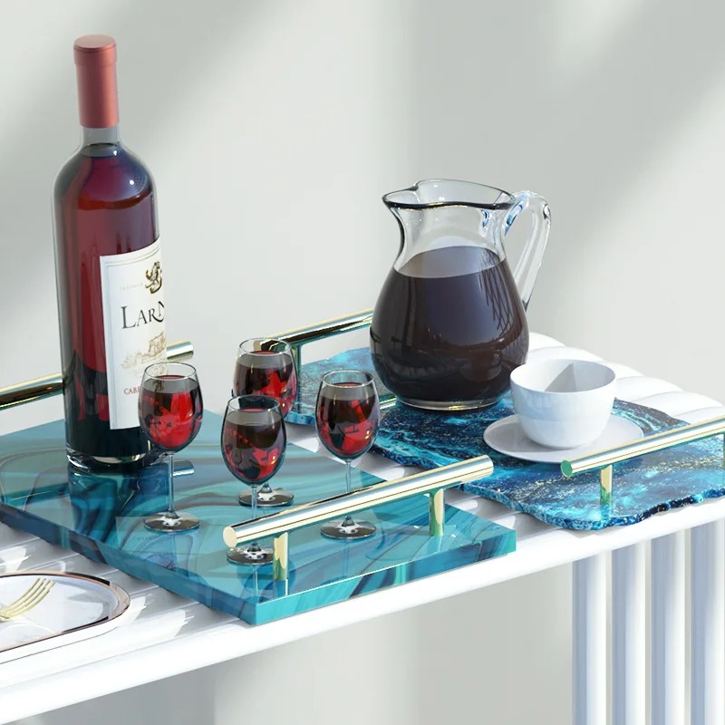 Bandeja de resina epoxi, molde - Resin Art Mold reseña y precio