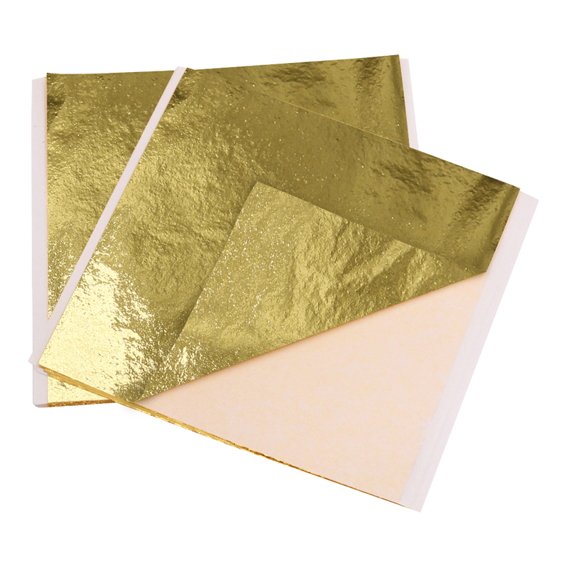 Hojas de hojas doradas de imit - Gold Leaf Foil reseña y precio